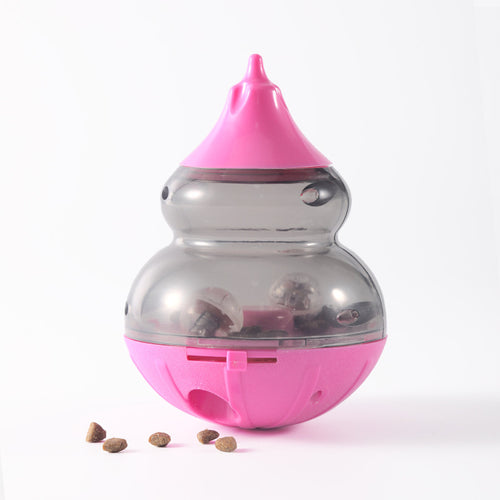 Luminous Pet Food Leaker Cat Spinning Tumbler Toy Dog Puzzle Tumbler Food Leakage Ball