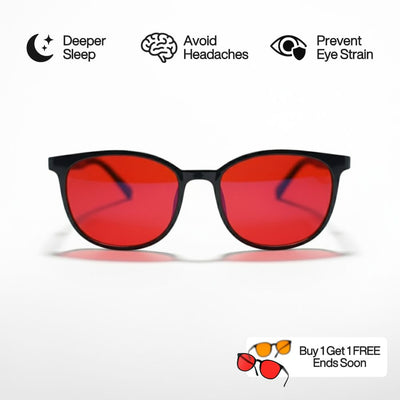 CAVE'H® | Unisex Red Lens Blue Light Glasses
