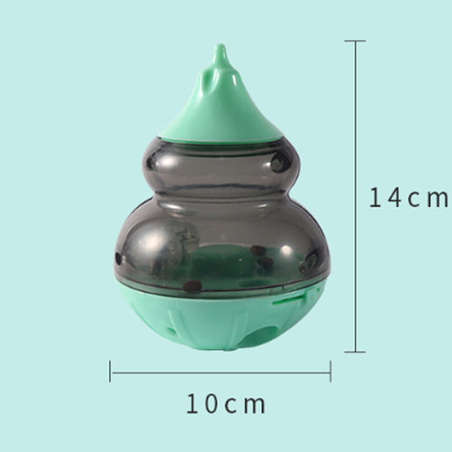 Luminous Pet Food Leaker Cat Spinning Tumbler Toy Dog Puzzle Tumbler Food Leakage Ball