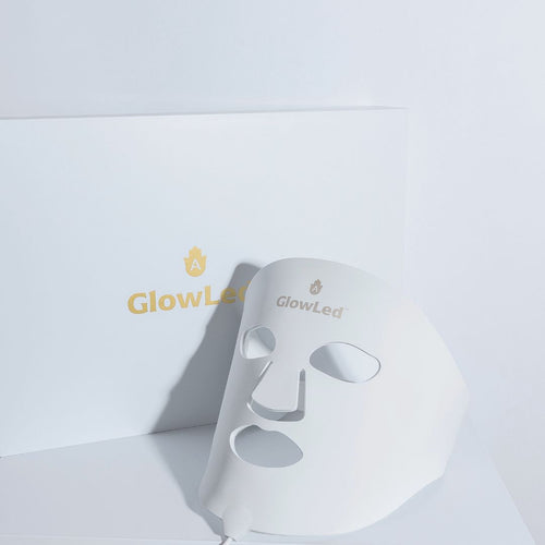 GLowLed ™ 2.0 LED Lichtherapie Gezichtsmasker | 7 kleuren LED inclusief NIR