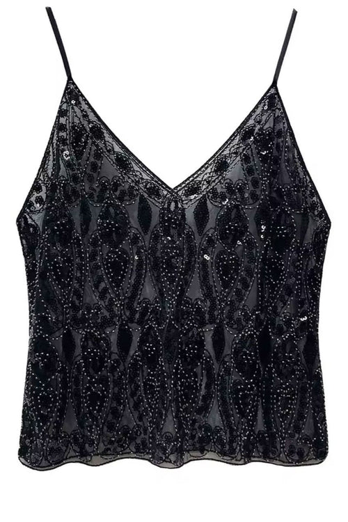 Isla - Top en Sequins