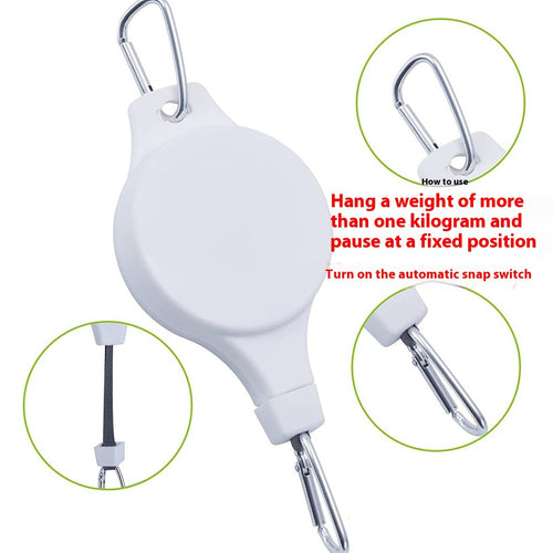 Creative Furnishings Hanging Tool Retractable