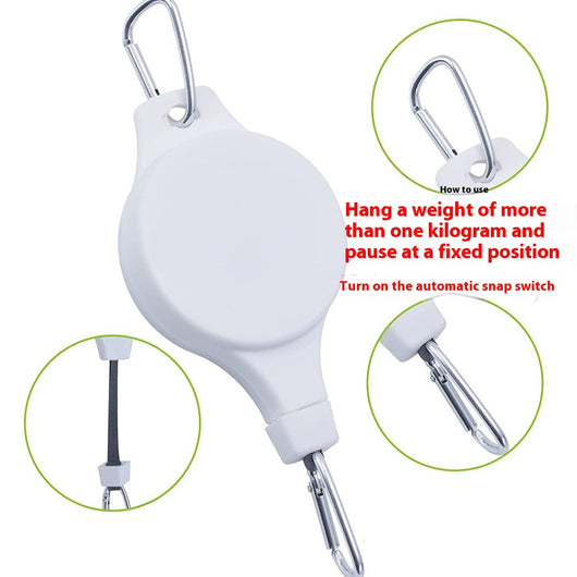 Creative Furnishings Hanging Tool Retractable