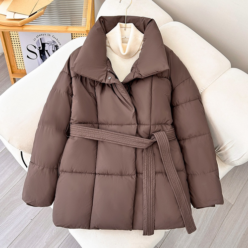 Asia - Veste Puffer Ceinturée