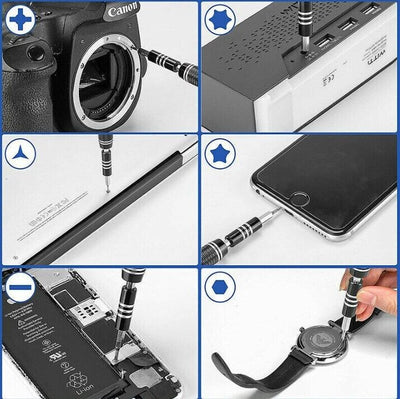 117 In 1 Magnetic Precision Screwdriver Set PC Phone Electronics Repair Tool Kit