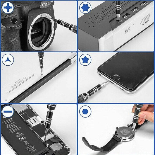 117 In 1 Magnetic Precision Screwdriver Set PC Phone Electronics Repair Tool Kit