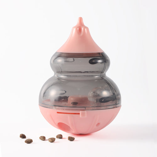 Luminous Pet Food Leaker Cat Spinning Tumbler Toy Dog Puzzle Tumbler Food Leakage Ball