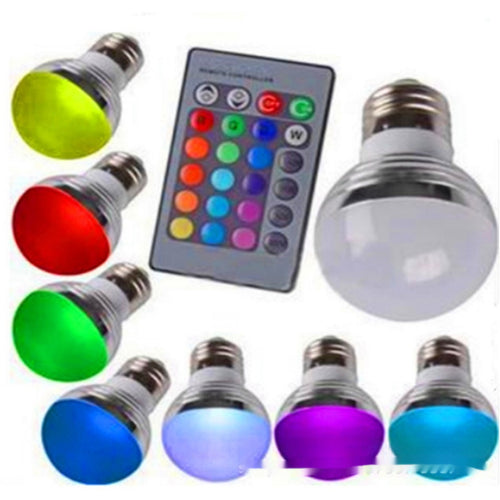 RGB Bulb Lamp Seven-color Ambience Light Smart Dimming Color Changing