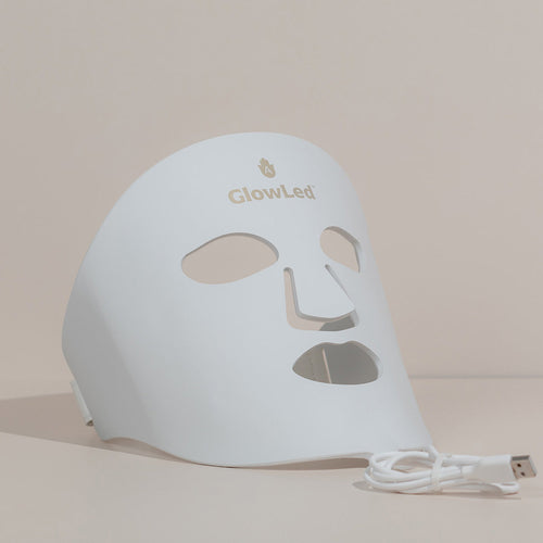 GLowLed ™ 2.0 LED Lichtherapie Gezichtsmasker | 7 kleuren LED inclusief NIR