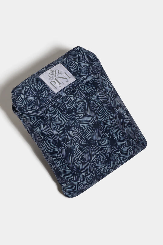 Blue flower swimshorts - Made in Italy