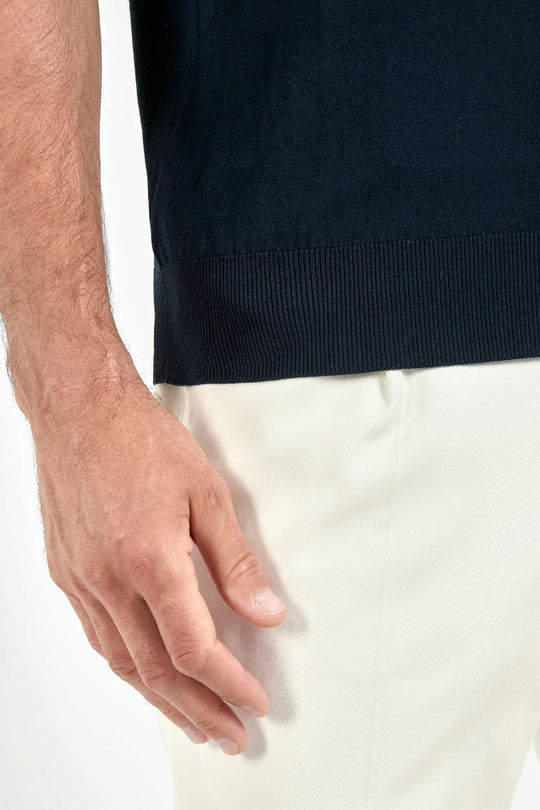 Blue polo - Made in Italy
