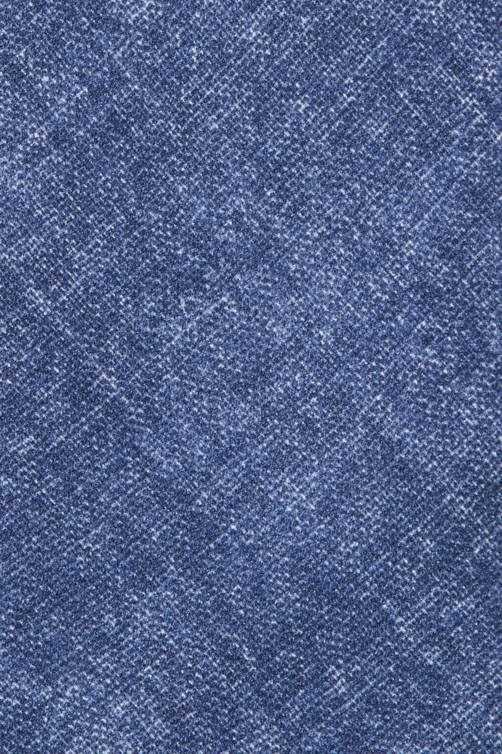Blue printed silk tie - Made in Italy