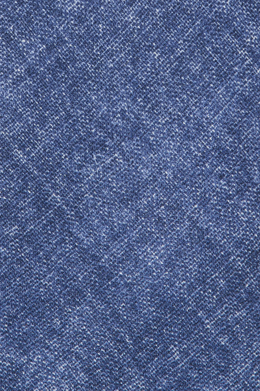Blue printed silk tie - Made in Italy