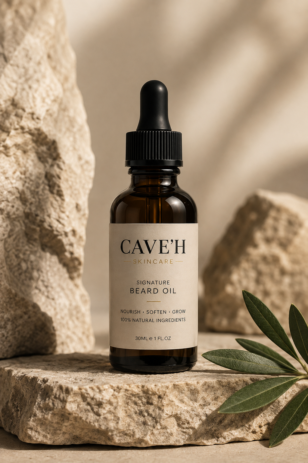 Signature Beard Oil  – Nourish, Grow, Groom (30ml)