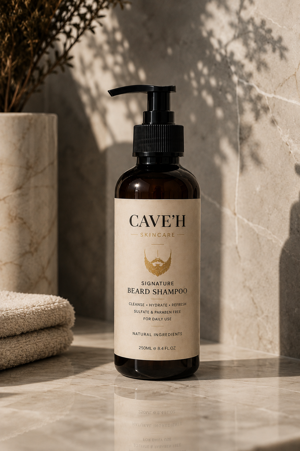 Beard Shampoo – Cleanse, Refresh, Strengthen (200ml)