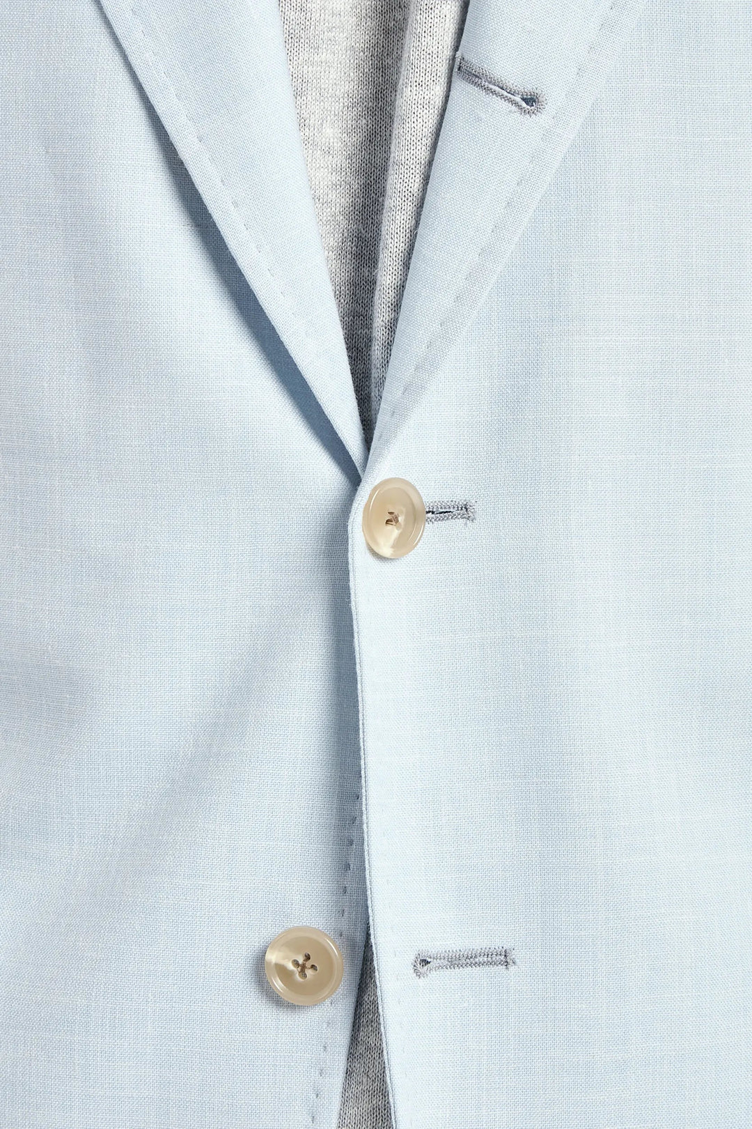 Ice blue Neapolitan jacket - Made in Italy