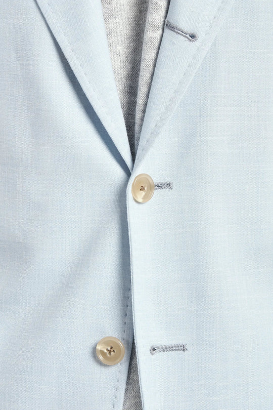 Ice blue Neapolitan jacket - Made in Italy