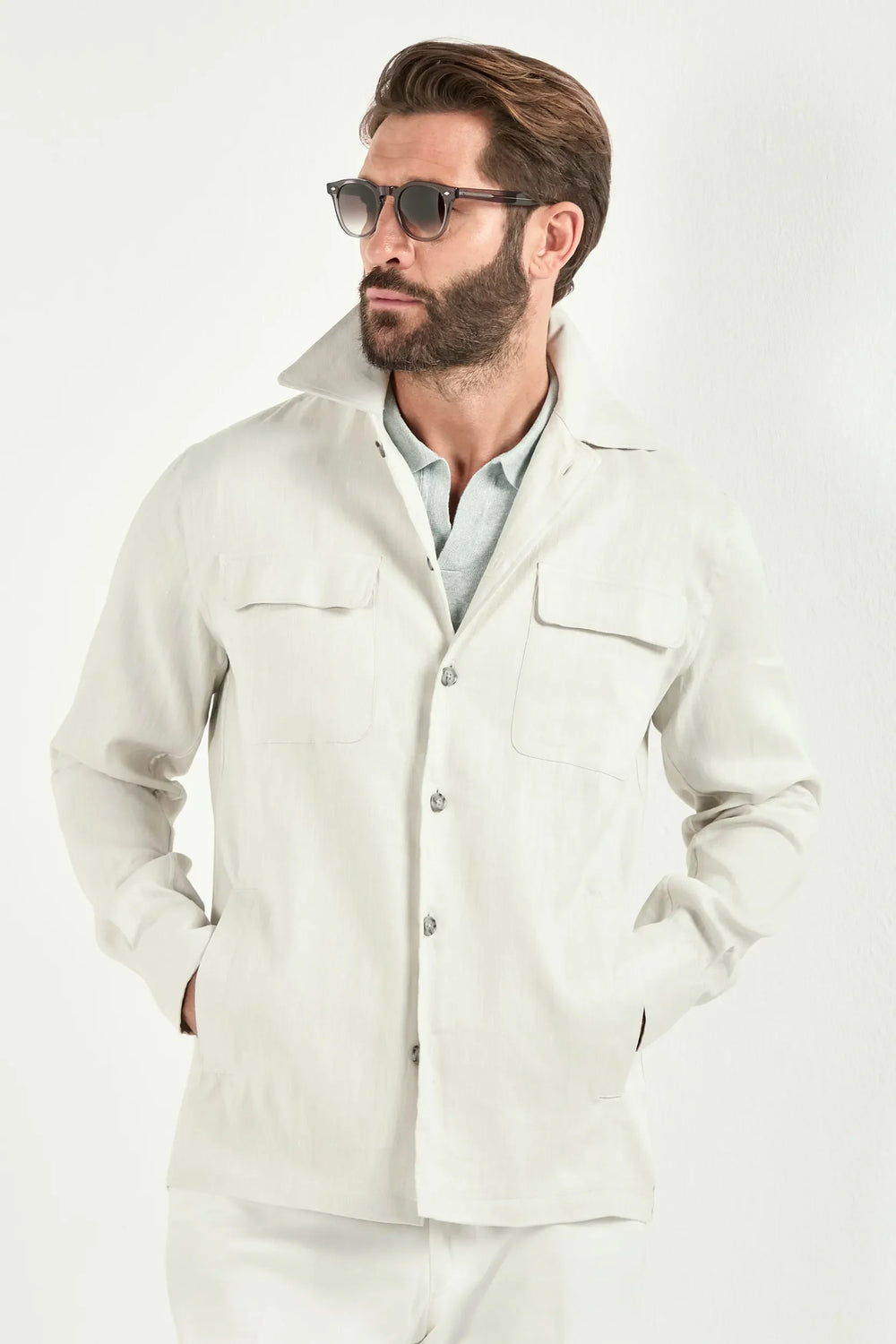 Ice overshirt - Made in Italy