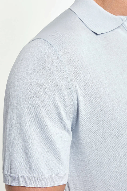 Light blue polo - Made in Italy