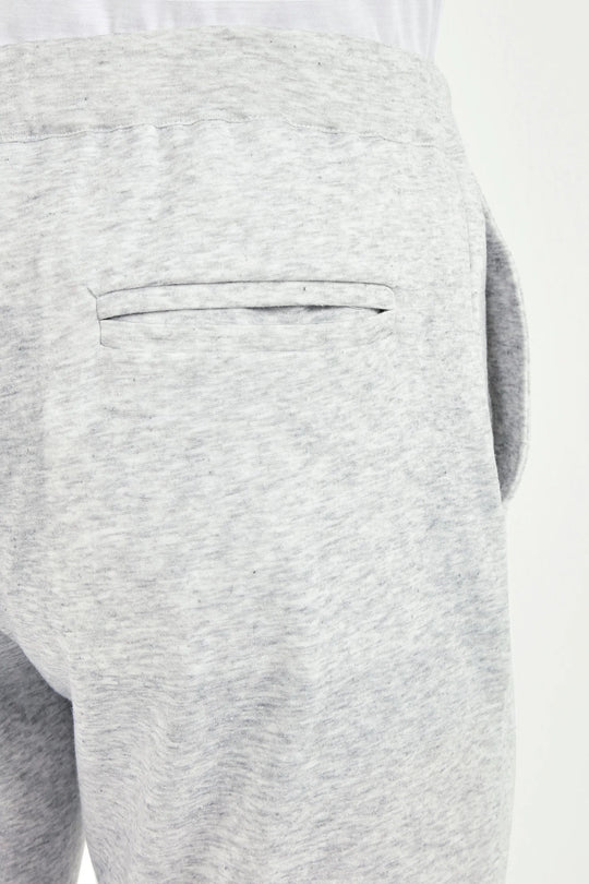 Light grey jersey jogger pants - Made in Italy