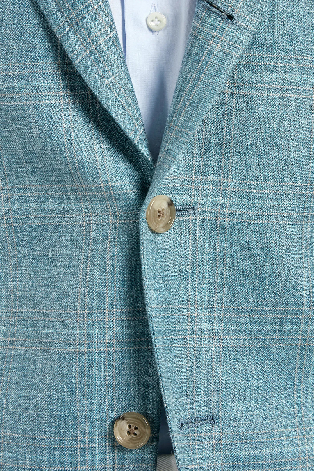 Light teal Neapolitan jacket - Made in Italy