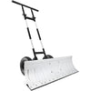 2-Wheel Snow Pusher w/ Adjustable Handle, Reflective Tape - 36in