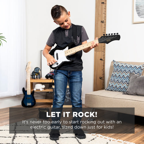 Kids Electric Guitar Beginner Starter Kit w/ 5W Amplifier - 30 in