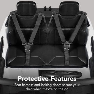 24V 2-Seater Licensed Range Rover Sport Ride-On Car w/ Parent Control