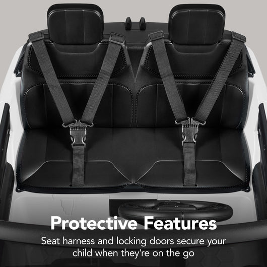 24V 2-Seater Licensed Range Rover Sport Ride-On Car w/ Parent Control