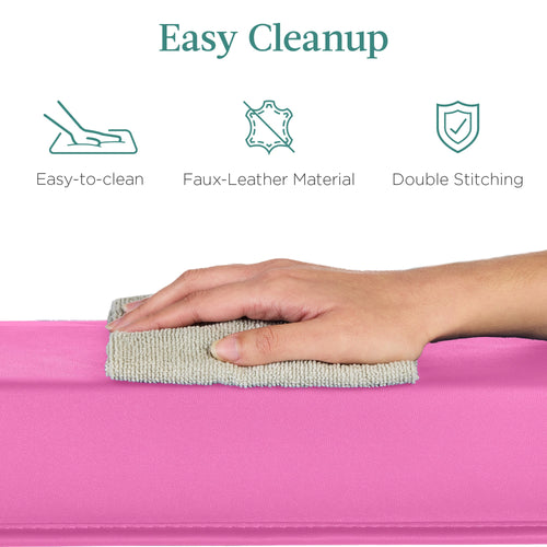 Folding Floor Balance Beam for Gymnastics Practice, Exercise - 8ft