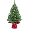 26in Pre-Lit Artificial Tabletop Christmas Tree w/ 35 White/Multi LED Lights