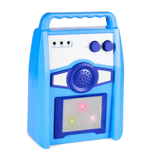 Kids Electric Guitar Toy Play Set w/ 6 Songs, Microphone, Amp