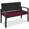 2-Person Wicker Porch Bench for Outdoor, Garden w/ 700lb Capacity - 47in