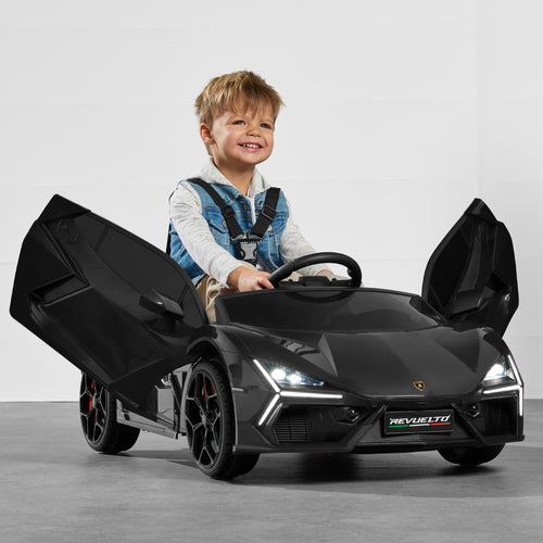 12V Kids Ride-On Car Officially Licensed Lamborghini Revuelto w/ Remote