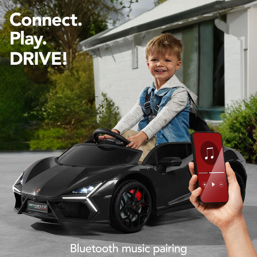 12V Kids Ride-On Car Officially Licensed Lamborghini Revuelto w/ Remote