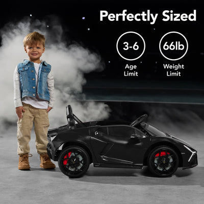12V Kids Ride-On Car Officially Licensed Lamborghini Revuelto w/ Remote