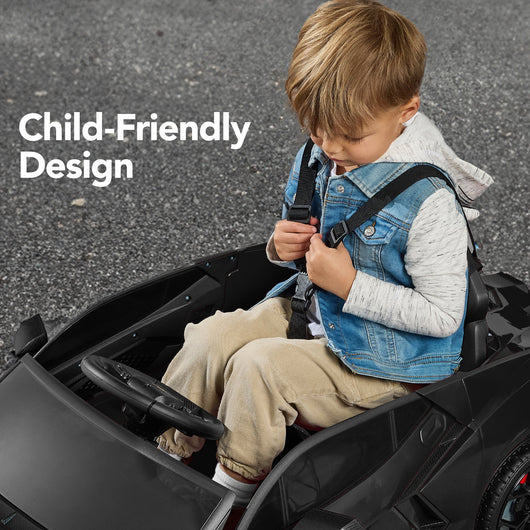 12V Kids Ride-On Car Officially Licensed Lamborghini Revuelto w/ Remote