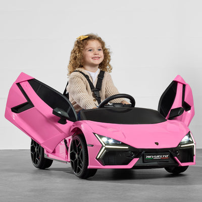12V Kids Ride-On Car Officially Licensed Lamborghini Revuelto w/ Remote