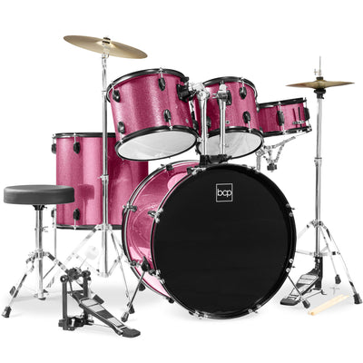 5-Piece Full Size Drum Set For Adults