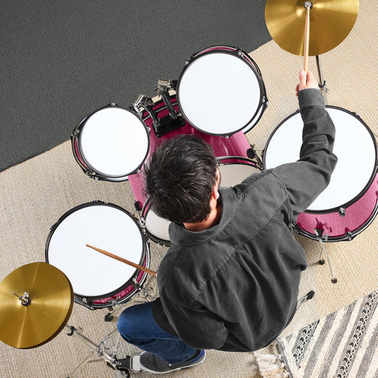 5-Piece Full Size Drum Set For Adults