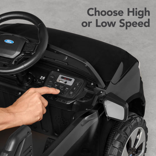 12V Kids Ride On Car Officially Licensed Ford Lightning w/ Remote, 2 Speeds