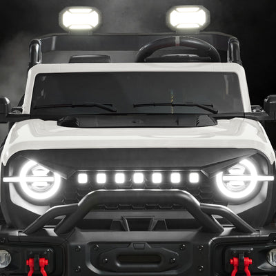 24V 2-Seater Electric Ride-On Car Truck w/ Parent Control, Bluetooth