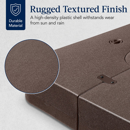 Outdoor Cantilever Base w/ Wheels, Locks, Fillable 330lb Capacity