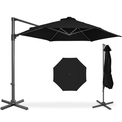360 Rotating Cantilever Offset Patio Umbrella - 10ft