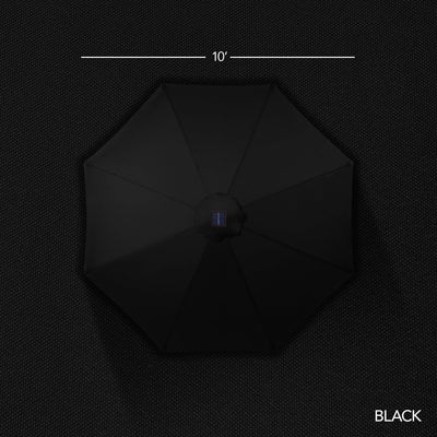 360 Rotating Cantilever Offset Patio Umbrella - 10ft