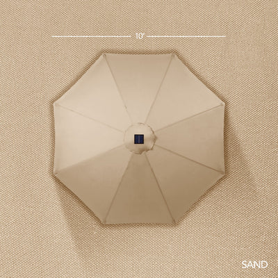 360 Rotating Cantilever Offset Patio Umbrella - 10ft