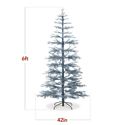 Pre-Lit Sparse Christmas Tree w/ 2-in-1 LED Lights, Cordless Connection