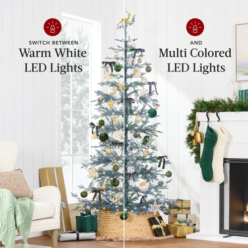 Pre-Lit Sparse Christmas Tree w/ 2-in-1 LED Lights, Cordless Connection
