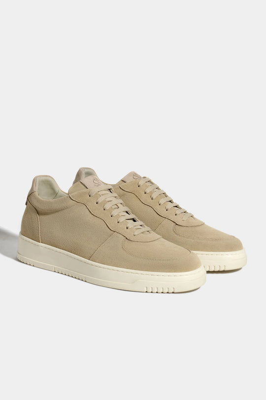 Sand suede sneakers - Made in Italy