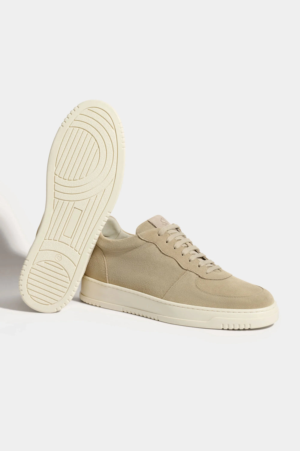 Sand suede sneakers - Made in Italy